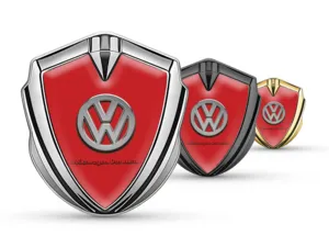 VW Insignia de Auto Estilo Tunado Brillo Metal Auto